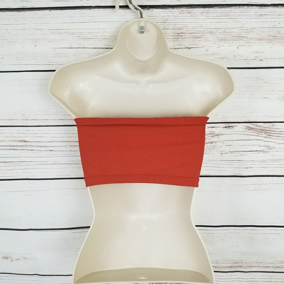 Free People Intimately Rust Colored Lace Bandeau - Picture 4 of 7